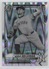 2021 Bowman Draft Chrome Black & White RayWave Refractor Brock Selvidge gh4