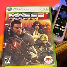 Electronic Arts Mass Effect 2 Xbox 360 2-Disc Set w/ Case Manual M 2010