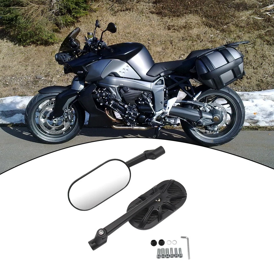Rétroviseurs latéraux design élégant pour motos avec fonction de réglage en