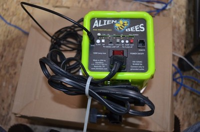 Paul C Buff Alien Bees B800 320WS Monolight Flash Head Green