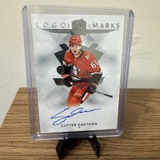 2024-25 The Cup Logo Marks Cutter Gauthier AUTO