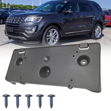 For 2016 2017 Ford Explorer Front License Plate Tag Holder Mounting Bracket