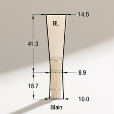 6-pack Blain Shape Bassoon Reed Blanks