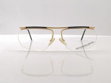 Vintage Essilor 006 Halb­rand Brille Unisex Glasses Frame Old Stock 70s