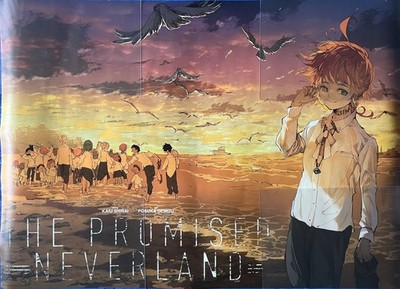 The Promised Neverland Promo Poster Emma Norman Ray Anime Demizu Posuka