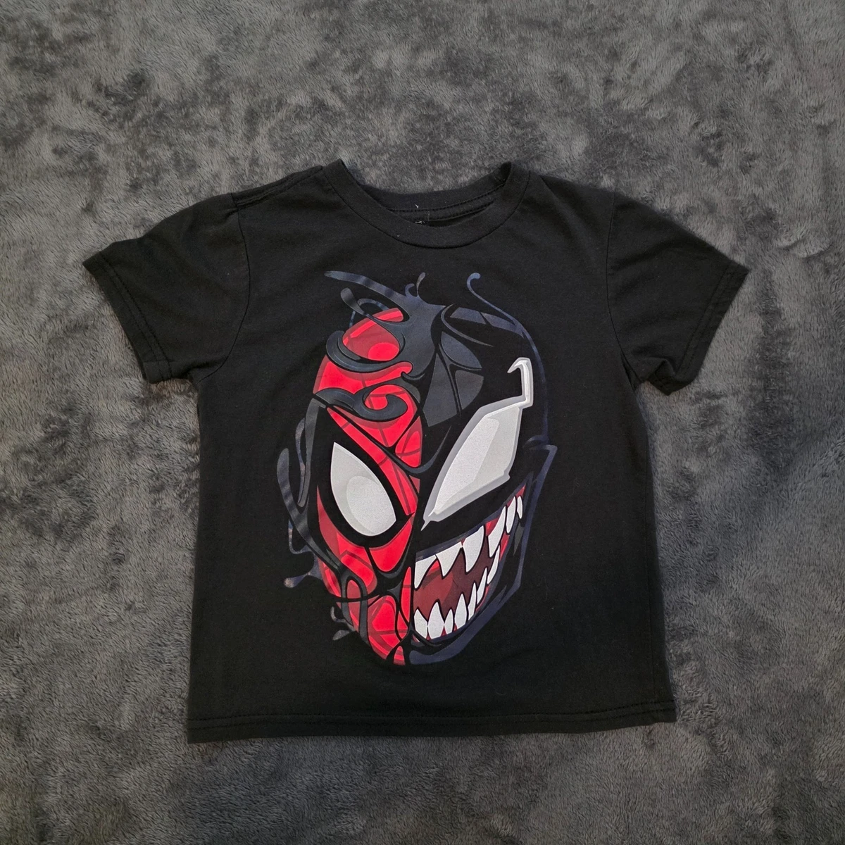 Camiseta Venom Niños Camiseta Marvel Venom Para Niños - Manga