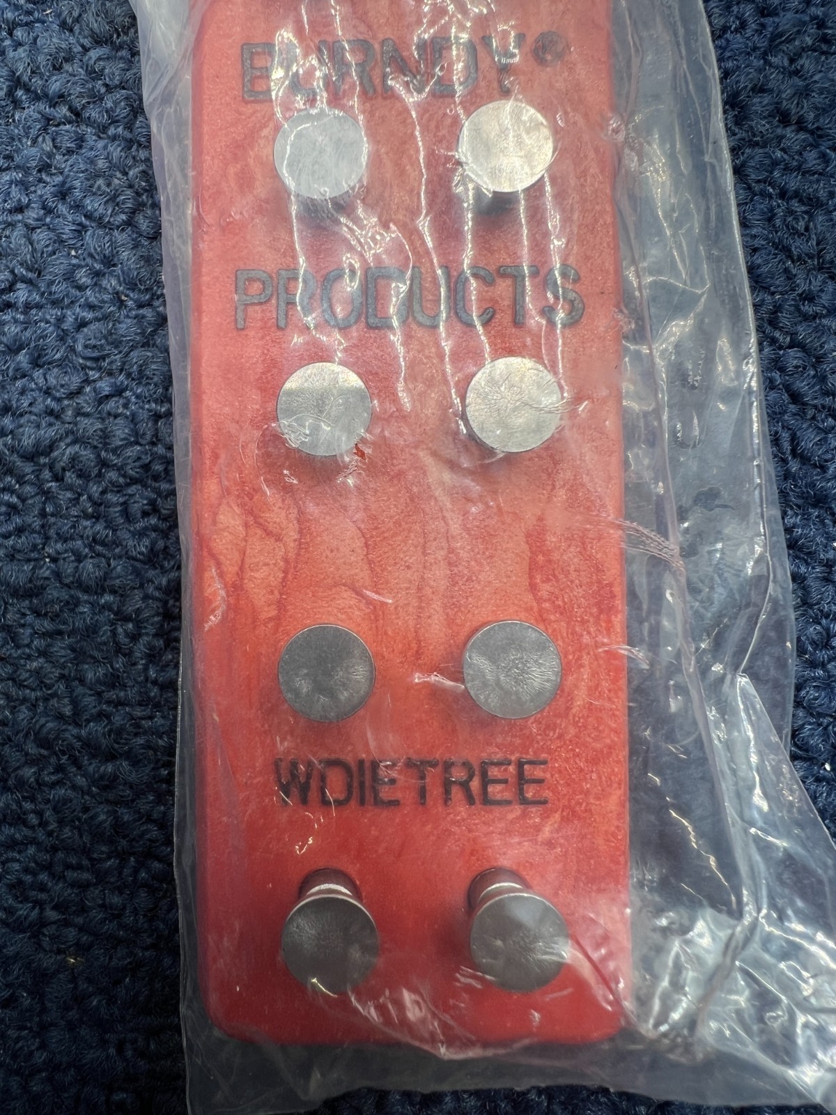 Burndy WDIETREE: "W"Die Holder For 6 Dies (10") Red