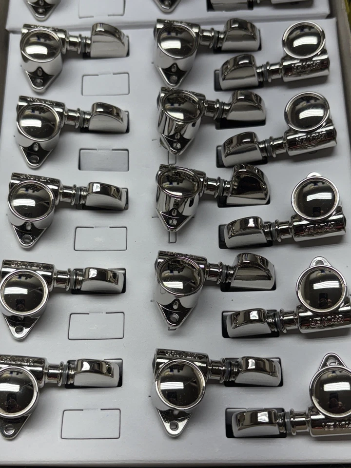 Grover 102NVM Original Rotomatics Tuning Machines Set - Nickel 18:1 ratio - Image 2 of 3