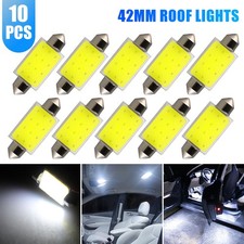 10X Super White 42MM COB Festoon Dome Map Interior LED Light bulb 211-2 578 569