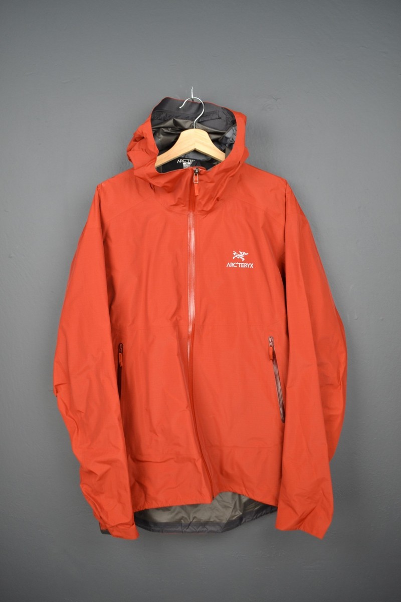 Arc'teryx Zeta SL Gore-tex Jacket Men's Orange Red | eBay