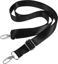 1 Inch Wide Universal Adjustable Crossbody Purse Strap Replacement with Clips