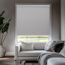 Chicology Cordless Cellular Shades Blackout Window Blind Evening Mist 46x48