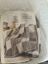 Annie's Crochet Afghan Stitch Sampler Blocks 10-12 CAB204 Block Of Month Kit