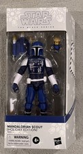 NEW - Star Wars The Black Series  MANDALORIAN SCOUT Figure - Holiday Edition
