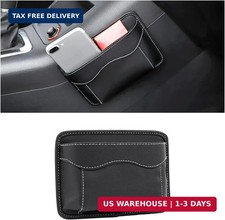 Car Seat Side Pocket Organizer Pu Leather Mini Storage Bag For Auto Door Window Car Seat Side Pocket Organizer Pu Leather Mini Storage Bag For Auto Door Window