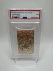 1999 Burger King Pokemon Promo 23K Gold Charizard PSA 7 EB