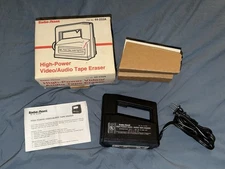 Radio Shack Realistic High Power Video/Audio Tape Eraser 44-233A CIB Working!