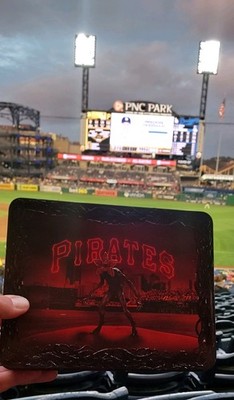 Pittsburgh Pirates Stranger Things Promotional Exclusive Metal Lunch Box 9/4/25 