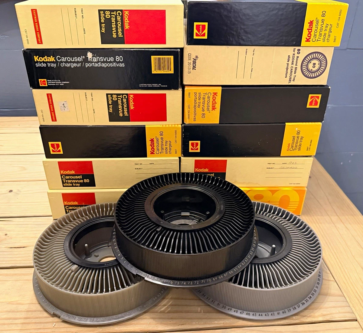Slide Tray and Carousel for Kodak Film for sale | eBay