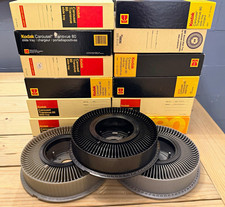 Kodak Carousel Transvue 80 Slide Tray w/ Box VTG 80-Slide Carousel - Choose Qty