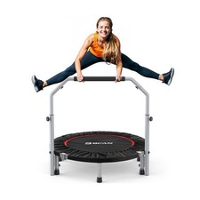 BCAN 40/48" Foldable Mini Trampoline Max Load 330lbs/440lbs, Fitness Rebounde...