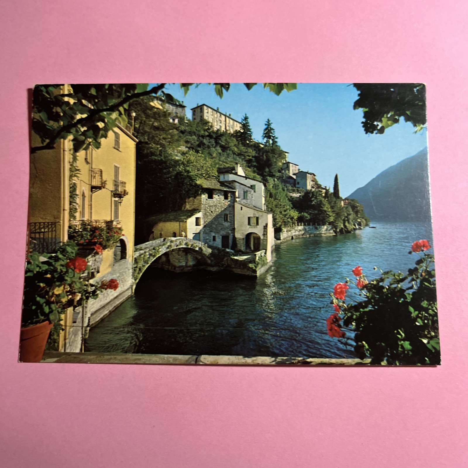 CARTOLINA A COLORI COLLEZIONE - NESSO ANGOLO PITTORESCO LAGO DI COMO