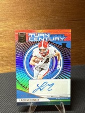 2024 Panini Donruss Elite - Turn of the Century Autographs Ladd McConkey #TCA-LM