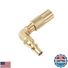 1/4 Inch RV Quick Connect Adapter Conversion Fitting Elbow for Blackstone, Br