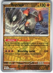 Regirock 082/159 Reverse Holo SV09: Journey Together