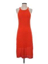 Eliza J Women Orange Cocktail Dress S