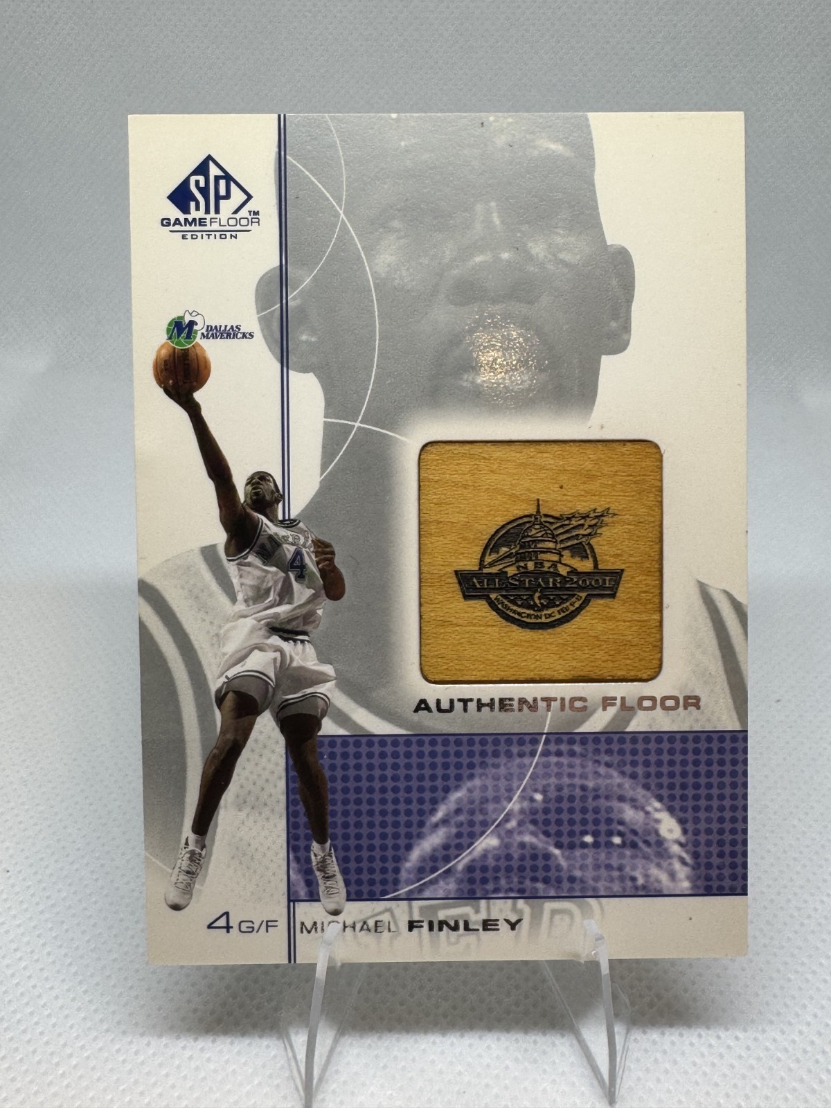 2000-01 SP Game Floor Edition - Authentic Floor Michael Finley #MF (MEM)