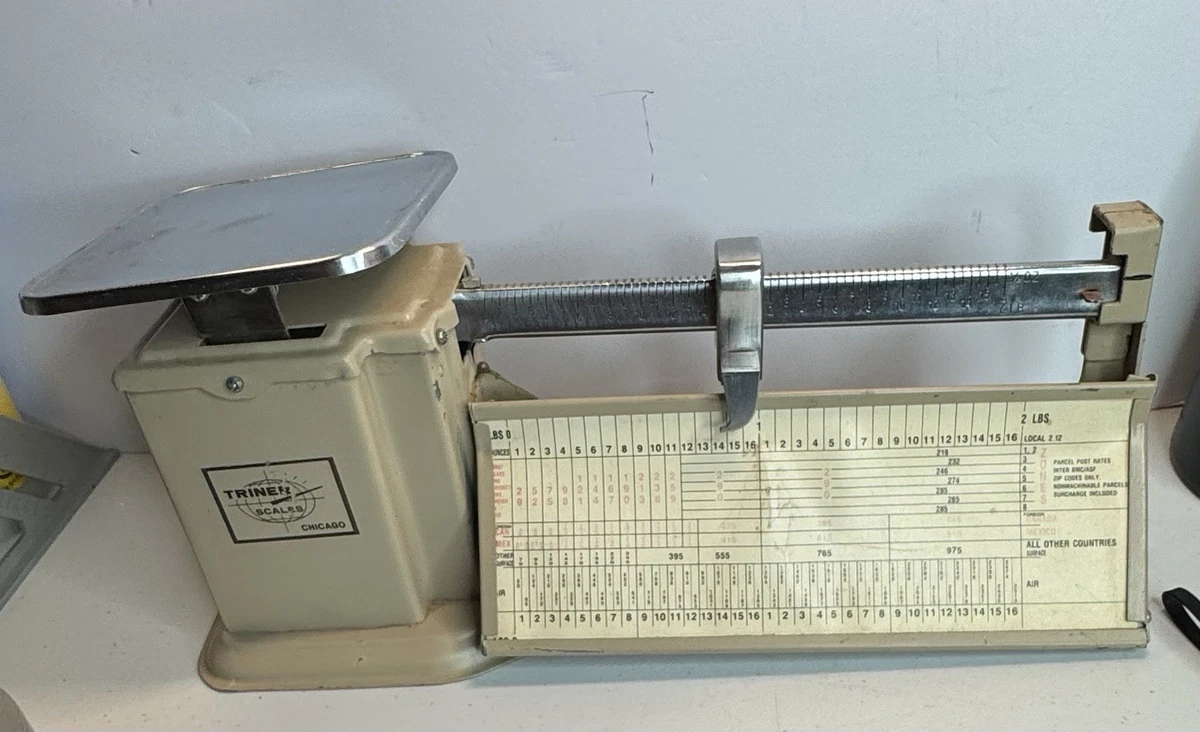 Triner Scale In Antique Mercantile, Trade & Factory Scales for
