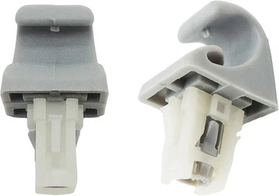 NOBRAND Interior Sun Visor Hook Clip Bracket Compatible with Camry Corolla Highlander