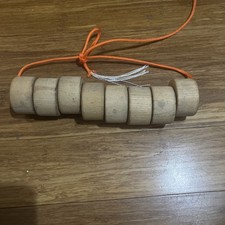 Vintage Roller Derby Wood Roller Skate Wheels