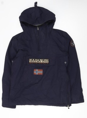 Anorakmantel Herren UK Größe M Napapijri Blau