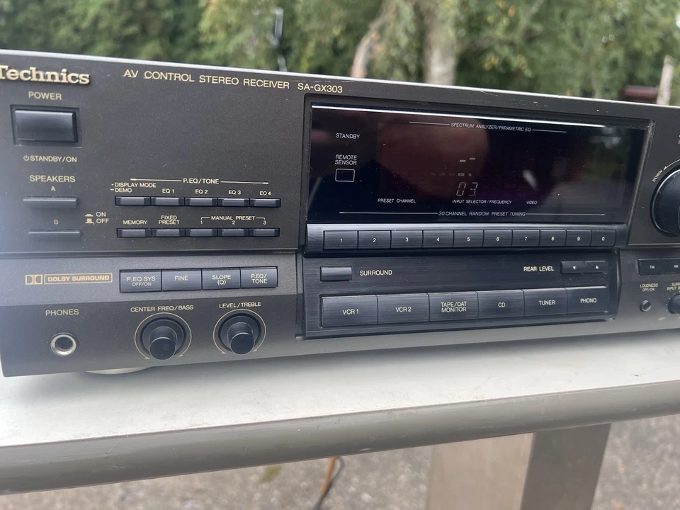 Technics SA-GX190 AV RECEIVER AMPLIFIER Audio Video AM FM Stereo - Image 2 of 4