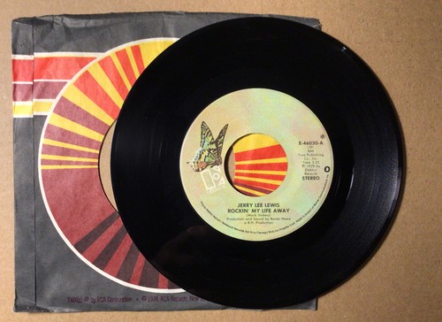 Jerry Lee Lewis, 45 Record Vinyls, 8 Disc Lot, Great Balls of Fire - Picture 5 of 9