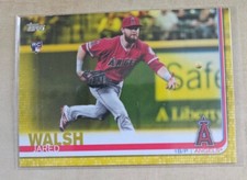 2019 TOPPS UPDATE YELLOW WALGREENS JARED WALSH RC US59 LA ANGELS RARE LOW POP SP