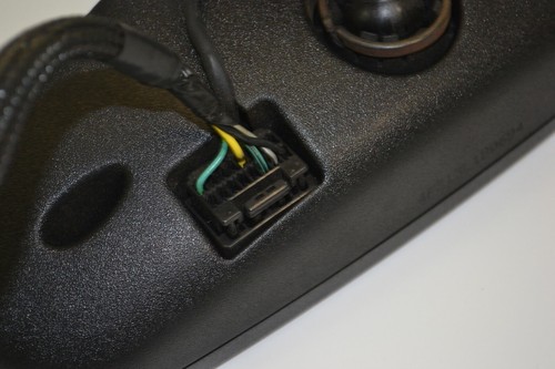 OEM GM Auto Dim Dimming Dual Display Compass Temperature Rear View Mirror 015607 - Picture 2 of 3