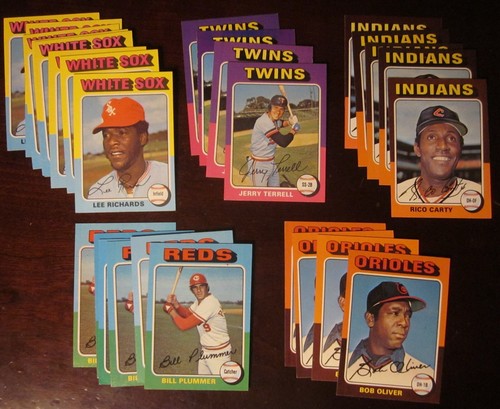 1975 Topps Baseball- Pick Choose Finish Your Set - (#500-660)- NM, NM/MT - Picture 151 of 158
