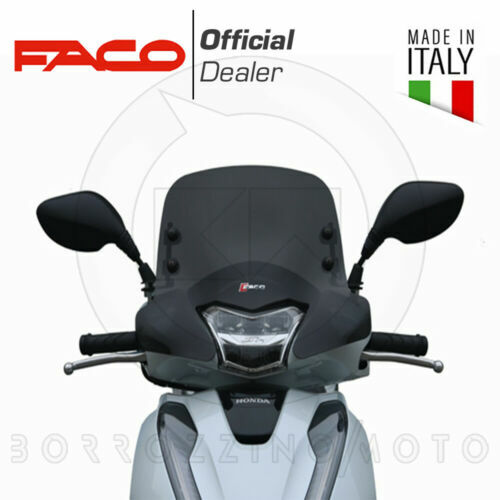 Fumè Faco Pour Honda SH 300 - Référence 28560 - Pare-brise Spécifique Pour Scooter