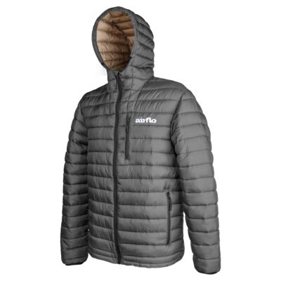 Airflo THERMO PRO PUFFA Jacke M - XXL leicht warm Kapuze 2 Handwärmer Taschen
