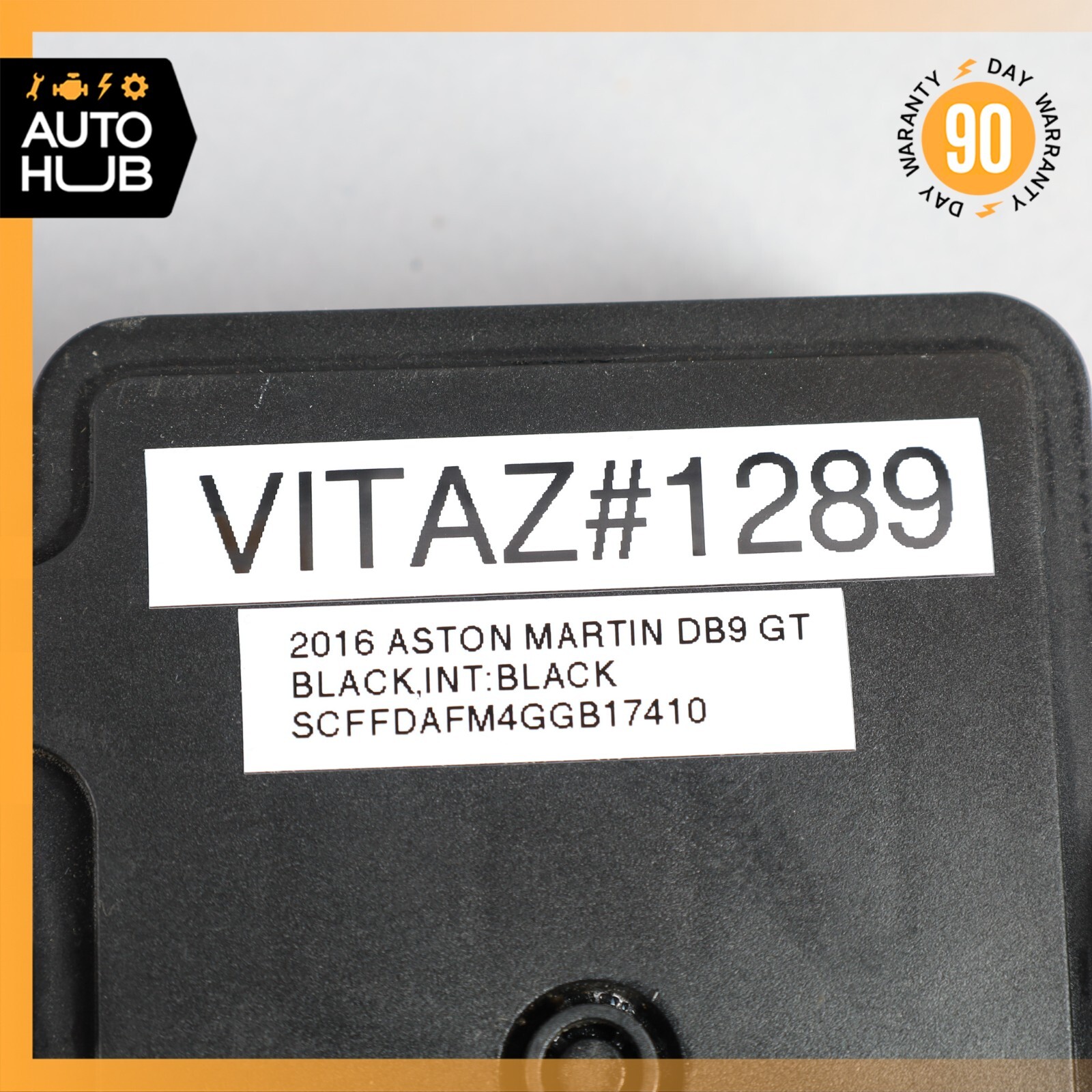08-19 Aston Martin DB9 GT Rapide Radiator Cooling Fan Control Module Unit OEM 7k