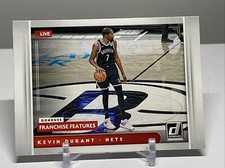 2021-22 Donruss Basketball Franchise Features Insert #28 Kevin Durant Nets