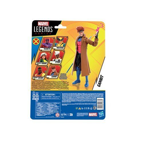 X-Men 97 Marvel Legends GAMBIT 6-inch Action Figure BY HASBRO - Picture 2 of 7