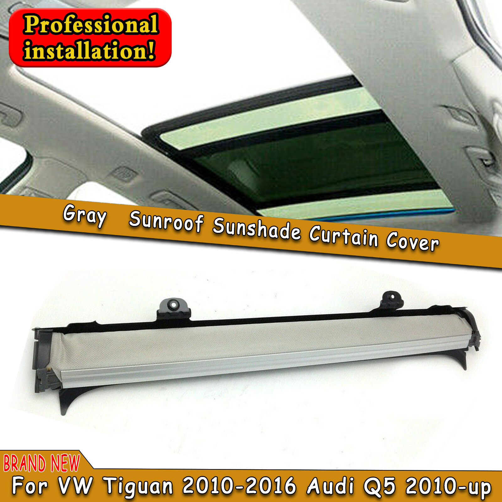 Cortinas De Sol Para Puertas Traseras Audi Q5 (8R) 2008-2016 - Juego De 2 Piezas, Ajuste Perfecto, Protección UV