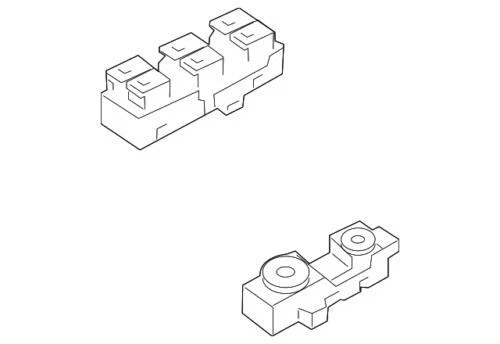 Interruptor de ventana para Hyundai (P/N 935753Q000RAS)