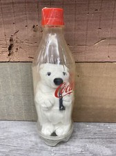 Coca Cola Coke Brand Bean Bag Polar Bear Plush Vintage Sealed