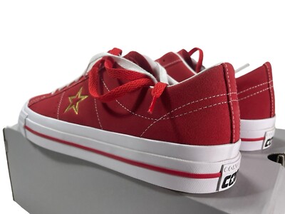 converse cons one star ルナロンソール レッド　RED 送料無料】CONS ONE STAR PRO SUEDE VARSITY RED A06646C – LOWHAI