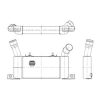 NRF 309098 LadeluftküHler TurboküHler Intercooler LLK KüHler Ladeluft
